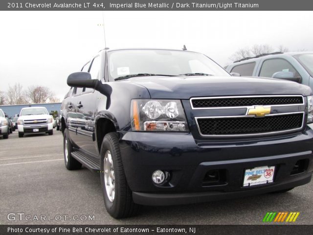 2011 Chevrolet Avalanche LT 4x4 in Imperial Blue Metallic