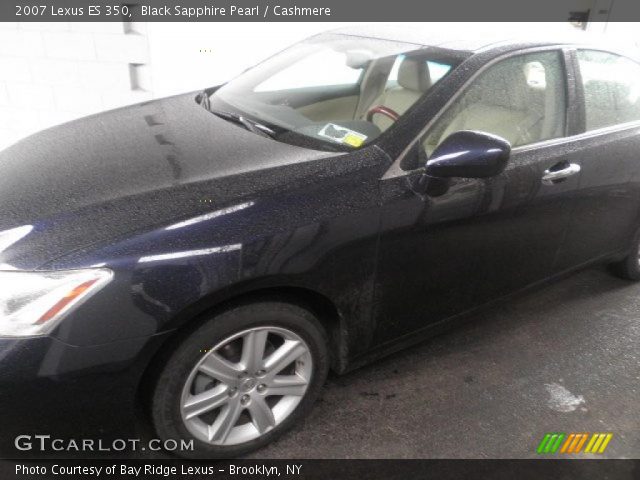 2007 Lexus ES 350 in Black Sapphire Pearl