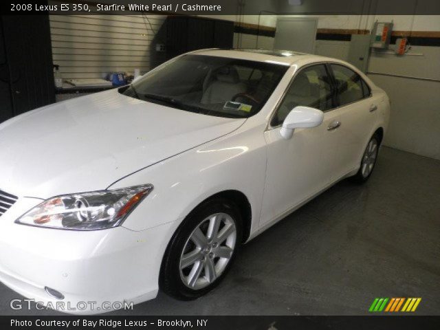 2008 Lexus ES 350 in Starfire White Pearl