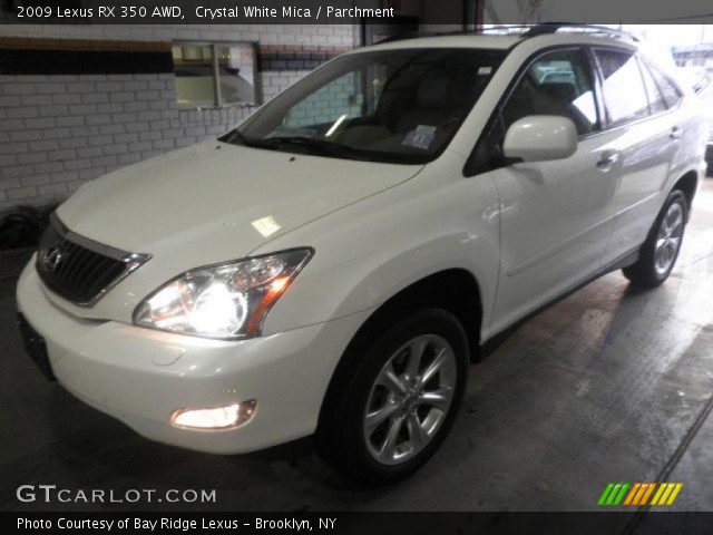 2009 Lexus RX 350 AWD in Crystal White Mica