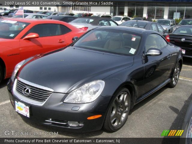 2007 Lexus SC 430 Convertible in Smoky Granite Mica