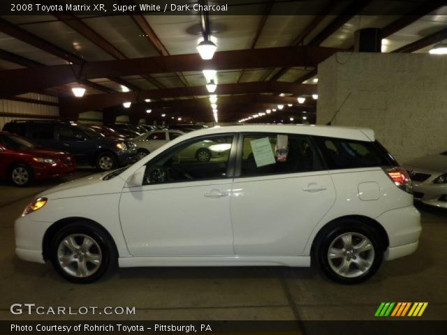 2008 Toyota Matrix XR in Super White