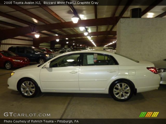 2008 Toyota Avalon XLS in Blizzard White Pearl