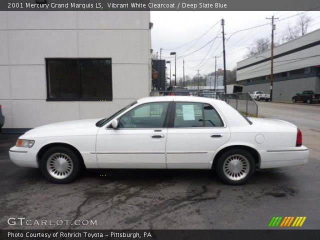 2001 Mercury Grand Marquis LS in Vibrant White Clearcoat