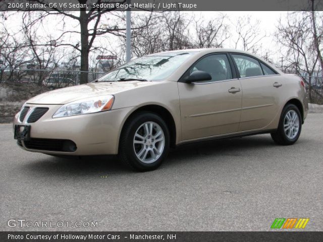 2006 Pontiac G6 V6 Sedan in Sedona Beige Metallic
