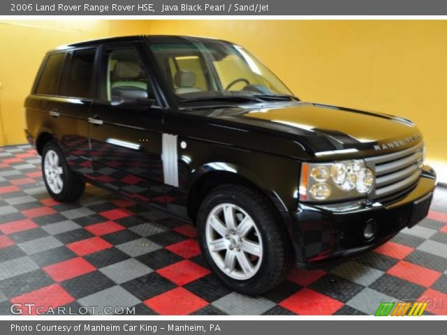 2006 Land Rover Range Rover HSE in Java Black Pearl