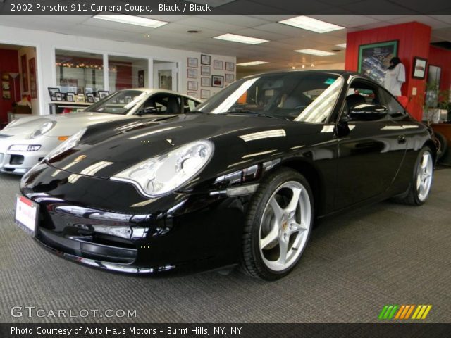 2002 Porsche 911 Carrera Coupe in Black