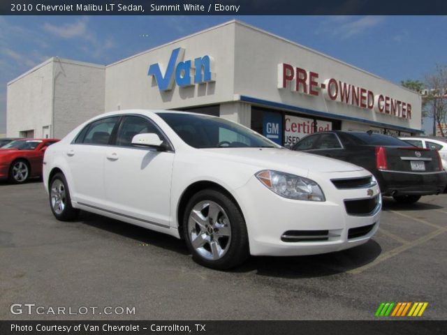 2010 Chevrolet Malibu LT Sedan in Summit White