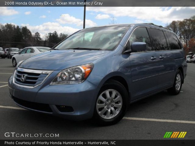 2008 Honda Odyssey EX-L in Ocean Mist Metallic