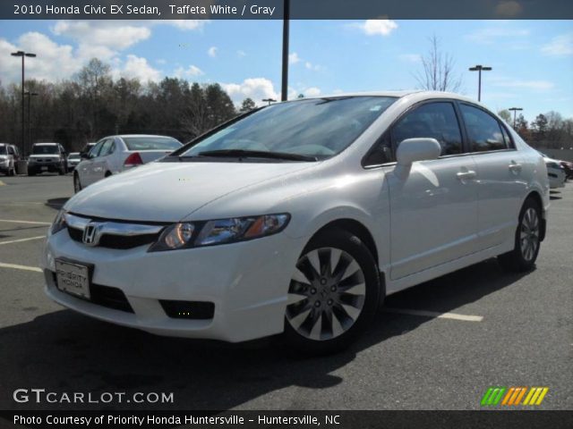 2010 Honda Civic EX Sedan in Taffeta White