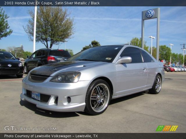 2003 Honda Civic EX Coupe in Satin Silver Metallic