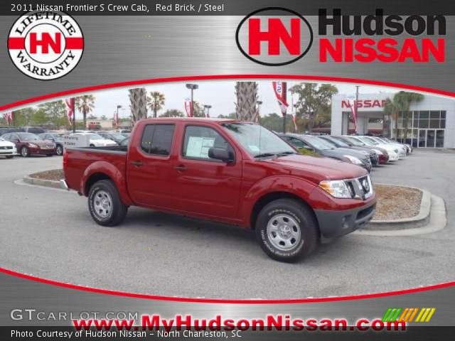 2011 Nissan Frontier S Crew Cab in Red Brick