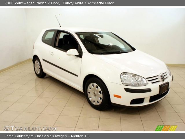 2008 Volkswagen Rabbit 2 Door in Candy White