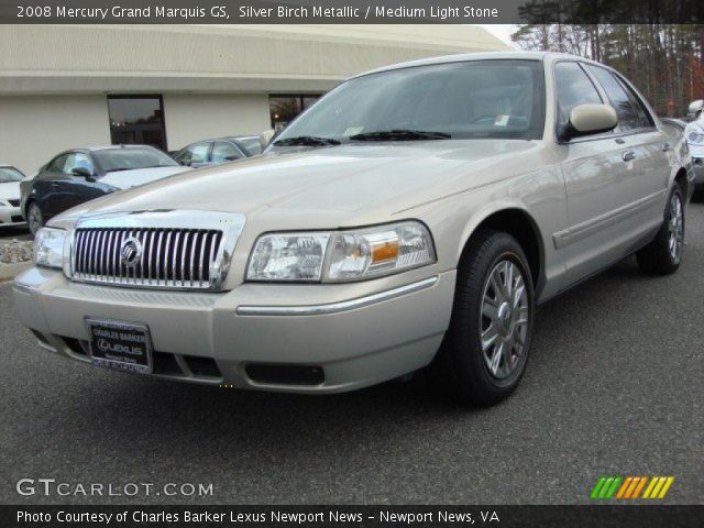 2008 Mercury Grand Marquis GS in Silver Birch Metallic