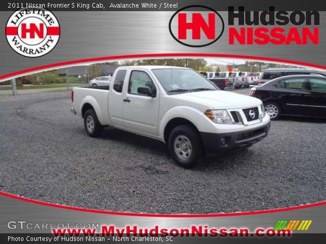 2011 Nissan Frontier S King Cab in Avalanche White