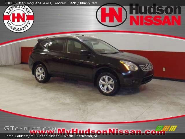 2008 Nissan Rogue SL AWD in Wicked Black