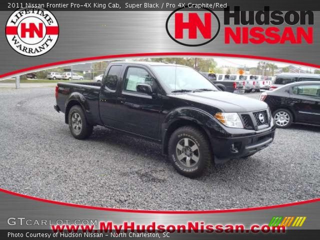 2011 Nissan Frontier Pro-4X King Cab in Super Black