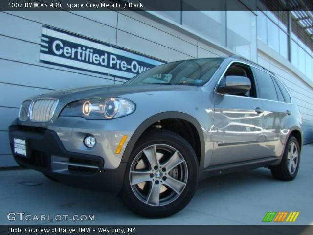 2007 BMW X5 4.8i in Space Grey Metallic