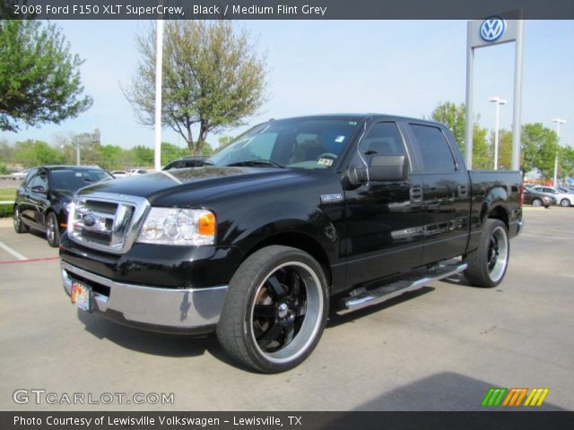 2008 Ford F150 XLT SuperCrew in Black