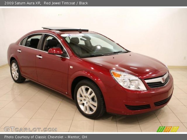 2009 Saturn Aura XR in Red Jewel Tintcoat