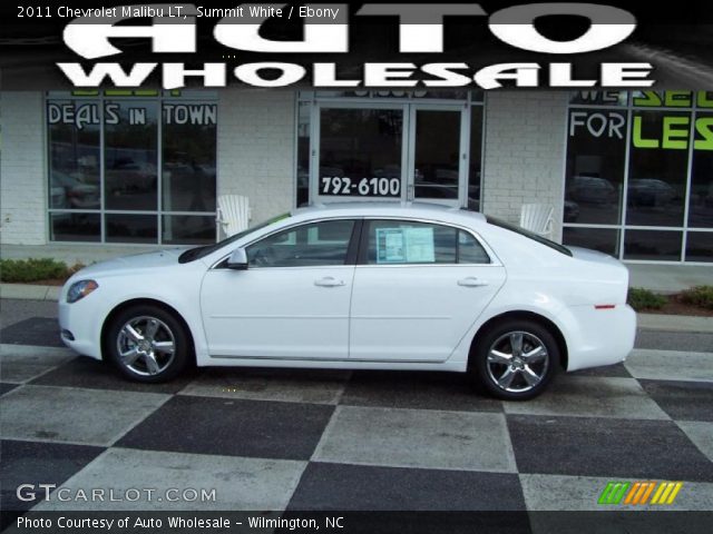 2011 Chevrolet Malibu LT in Summit White