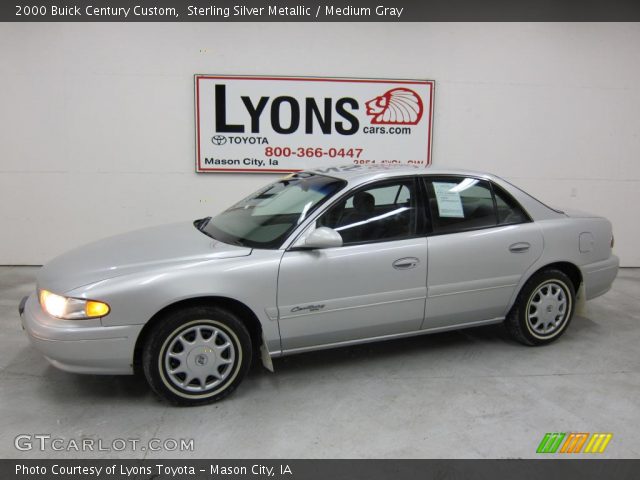 2000 Buick Century Custom in Sterling Silver Metallic