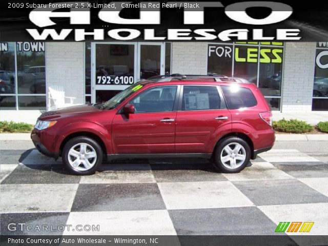 2009 Subaru Forester 2.5 X Limited in Camellia Red Pearl