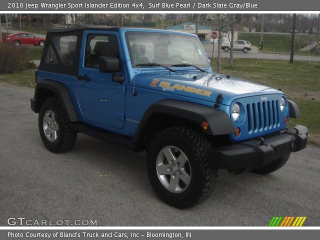 2010 Jeep Wrangler Sport Islander Edition 4x4 in Surf Blue Pearl