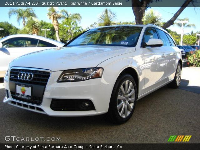 2011 Audi A4 2.0T quattro Avant in Ibis White