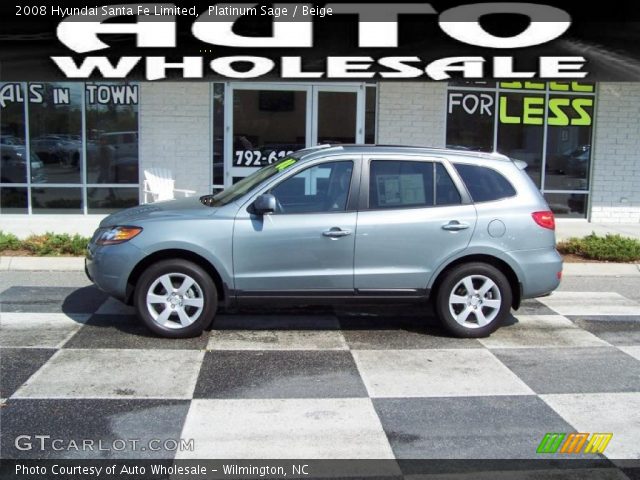 2008 Hyundai Santa Fe Limited in Platinum Sage