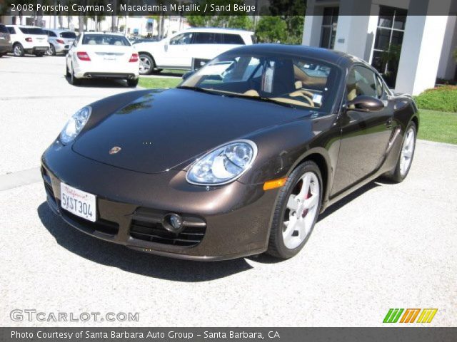 2008 Porsche Cayman S in Macadamia Metallic