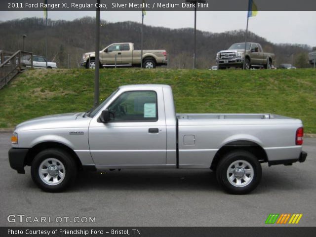 2011 Ford Ranger XL Regular Cab in Silver Metallic