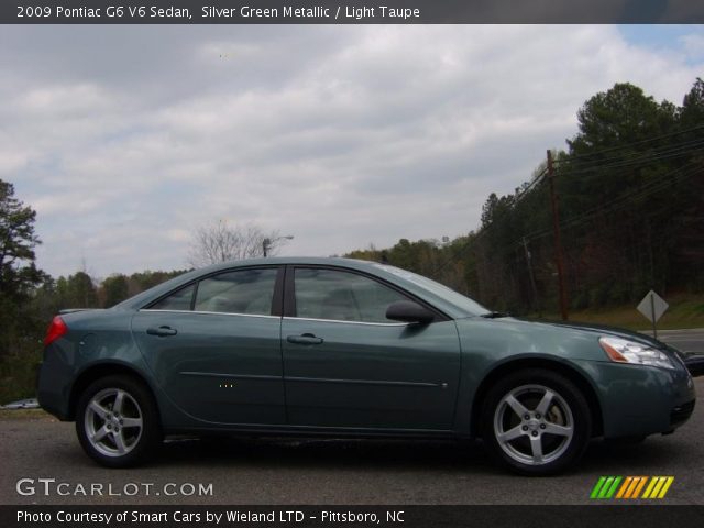 2009 Pontiac G6 V6 Sedan in Silver Green Metallic