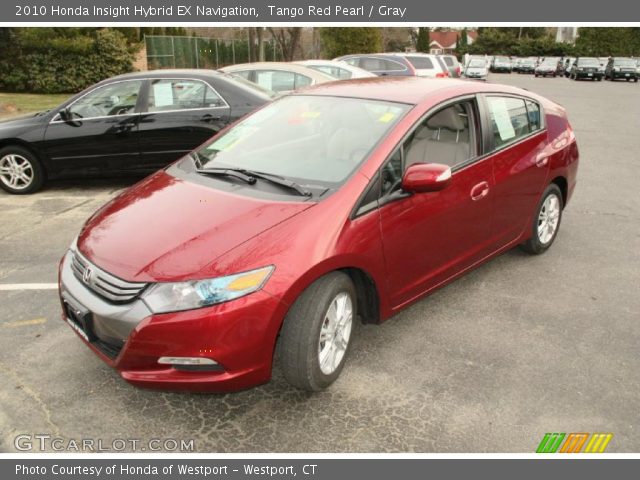 2010 Honda Insight Hybrid EX Navigation in Tango Red Pearl