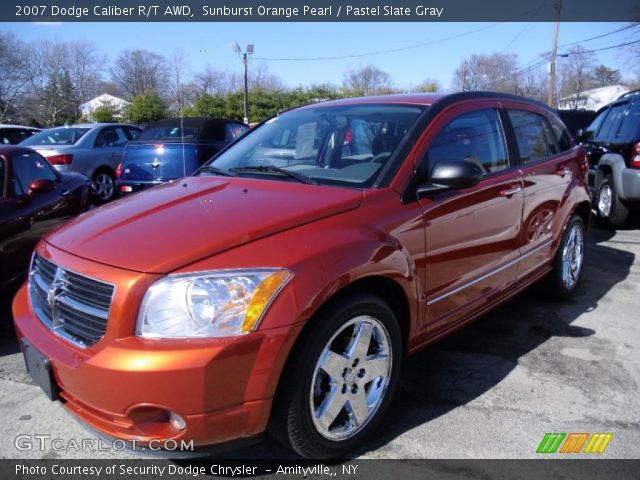 2007 Dodge Caliber R/T AWD in Sunburst Orange Pearl