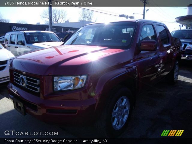 2006 Honda Ridgeline RTL in Redrock Pearl