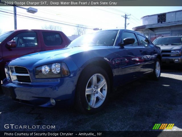 2009 Dodge Charger SXT in Deep Water Blue Pearl