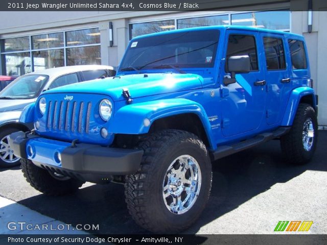 2011 Jeep Wrangler Unlimited Sahara 4x4 in Cosmos Blue