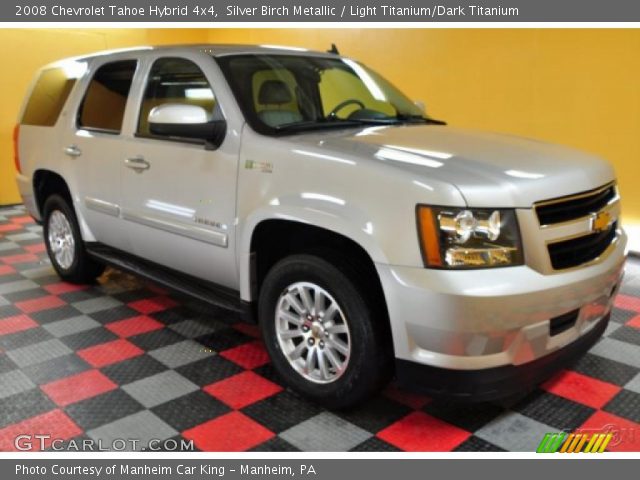 2008 Chevrolet Tahoe Hybrid 4x4 in Silver Birch Metallic