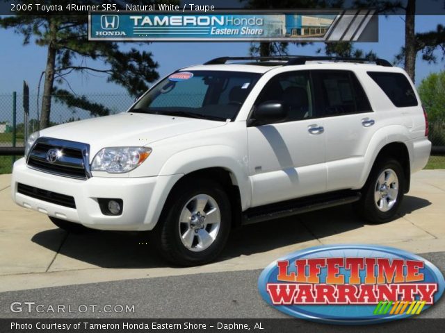2006 Toyota 4Runner SR5 in Natural White