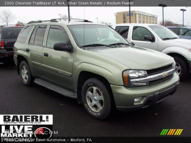 2003 Chevrolet TrailBlazer LT 4x4 in Silver Green Metallic