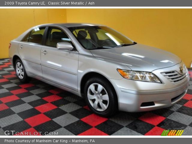 2009 Toyota Camry LE in Classic Silver Metallic