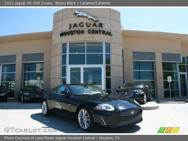 2011 Jaguar XK XKR Coupe in Ebony Black