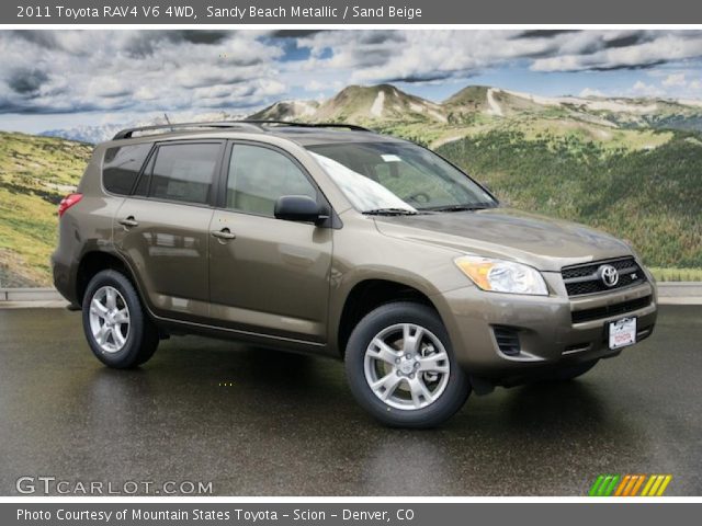 2011 Toyota RAV4 V6 4WD in Sandy Beach Metallic