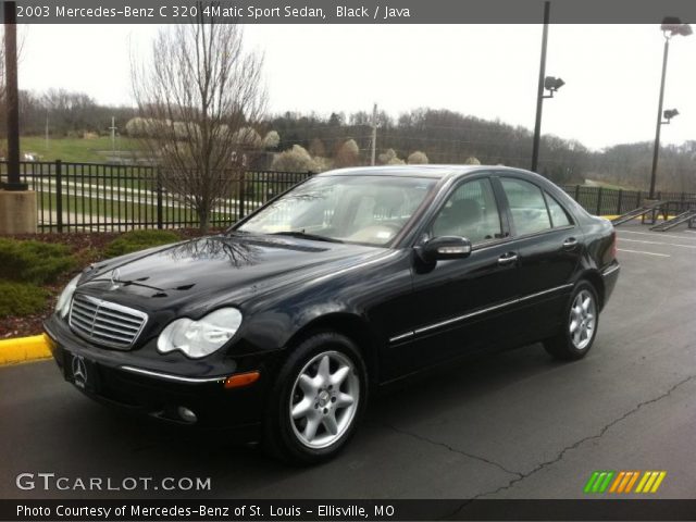 2003 Mercedes-Benz C 320 4Matic Sport Sedan in Black