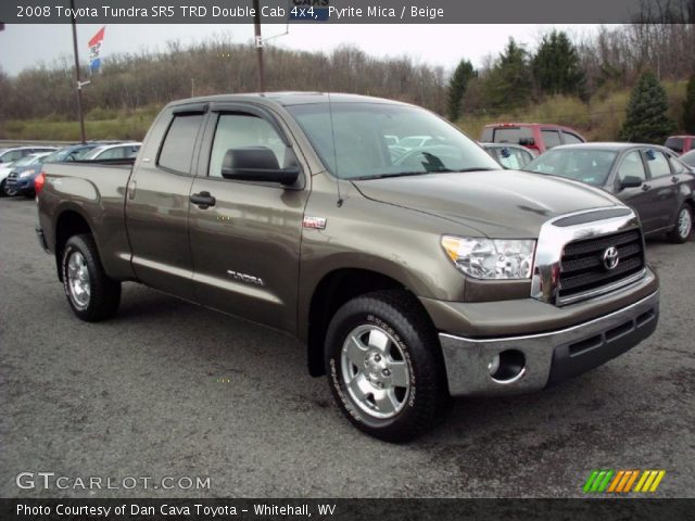 2008 Toyota Tundra SR5 TRD Double Cab 4x4 in Pyrite Mica