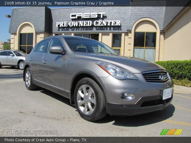 2008 Infiniti EX 35 Journey in Platinum Graphite Gray