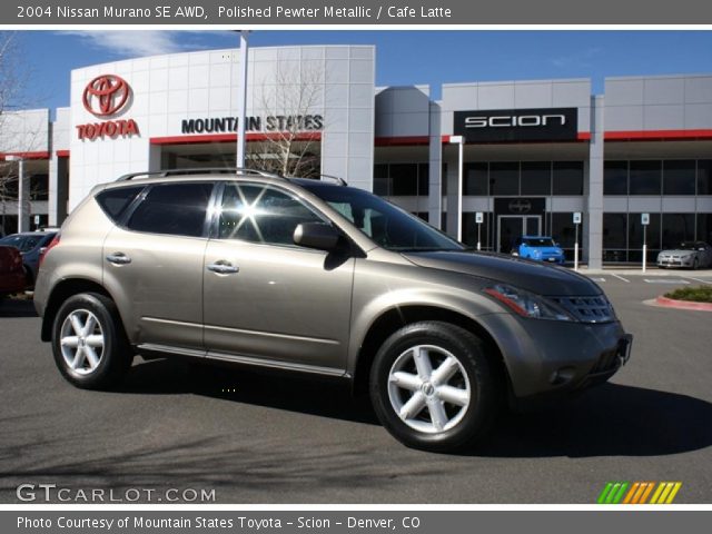 2004 Nissan Murano SE AWD in Polished Pewter Metallic