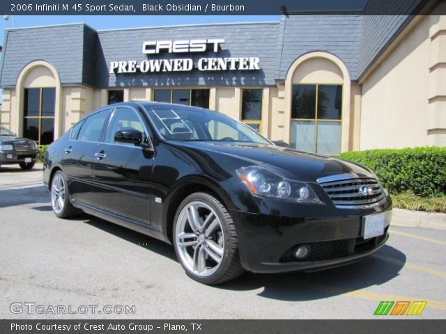 2006 Infiniti M 45 Sport Sedan in Black Obsidian
