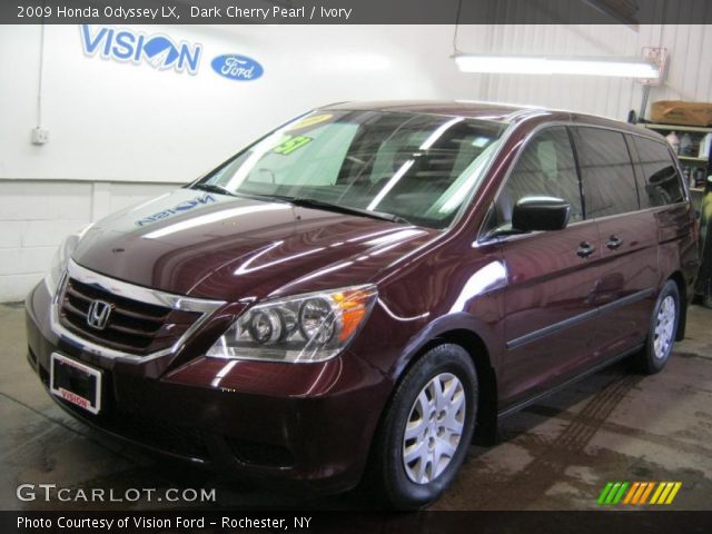 2009 Honda Odyssey LX in Dark Cherry Pearl